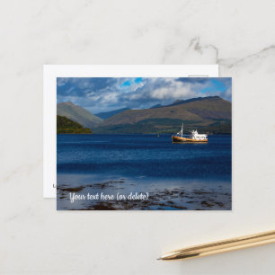 Loch Fyne, Scotland Postcard