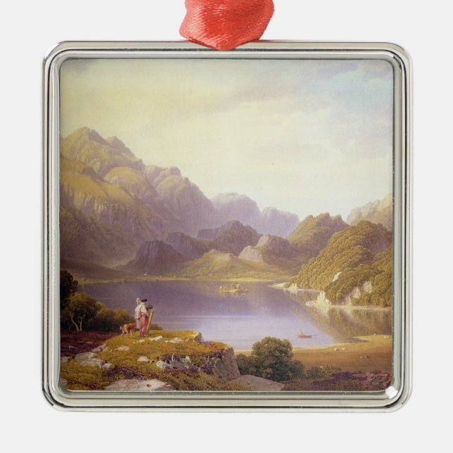 Loch Katrine Metal Ornament (Front)