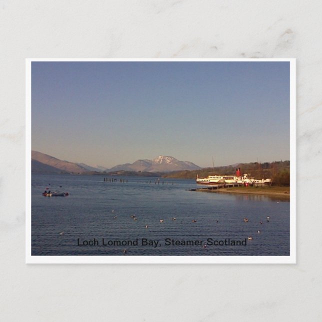 Loch Lomond Bay, Postcard (Front)