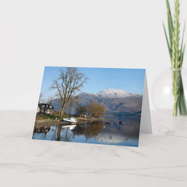 Loch Lomond, central Scotland Card (Front)