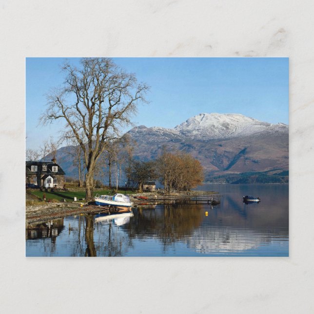 Loch Lomond, central Scotland Postcard (Front)
