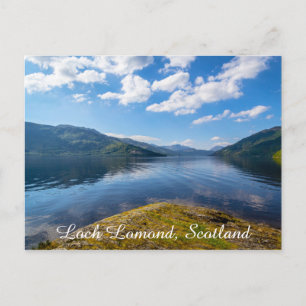 Loch Lomond, Ecosse, carte postale nature.