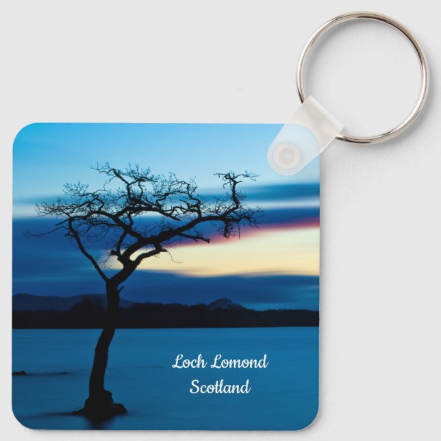 Loch Lomond, Scotland Keyring (Back)