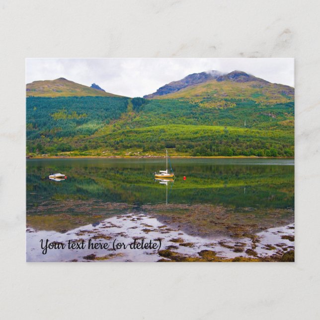 Loch Long, Arrochar Postcard (Front)