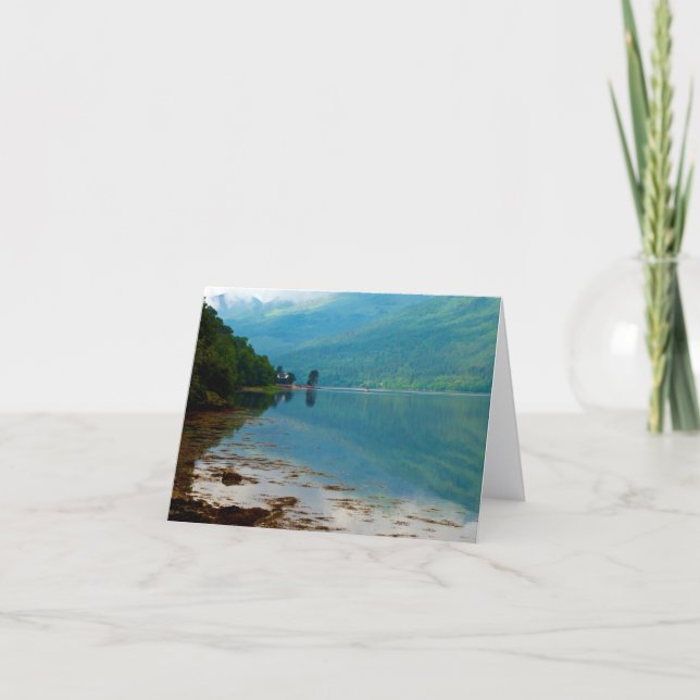 Loch Long, Arrochar, Scotland Greeting card (Front)