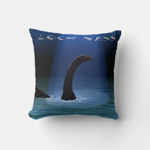 Loch Ness 1 Throw Pillow
