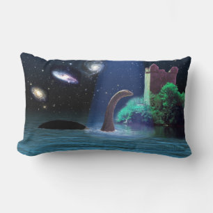 Loch Ness 2 Throw Pillow