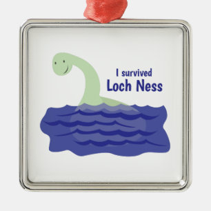 Loch Ness Metal Ornament