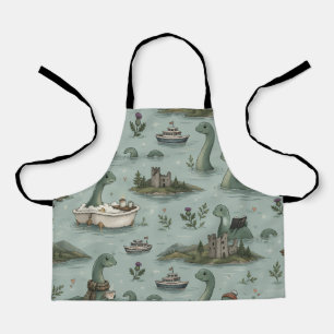 Loch Ness Monster  Apron