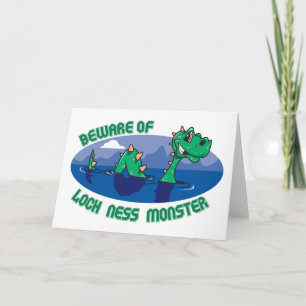 Loch Ness Monster Card