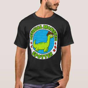 Loch Ness Monster  for Kids  Official Monster Spot T-Shirt