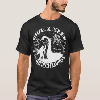 Loch Ness Monster Hide And Seek T-Shirt
