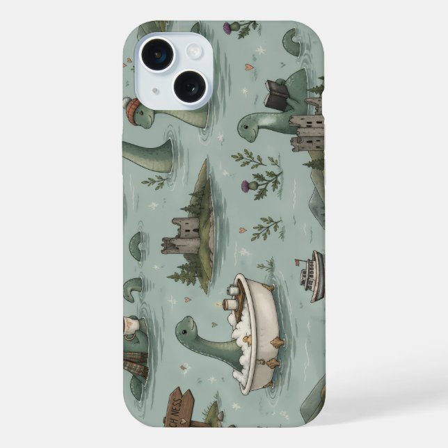 Loch Ness Monster  iPhone Case (Back)