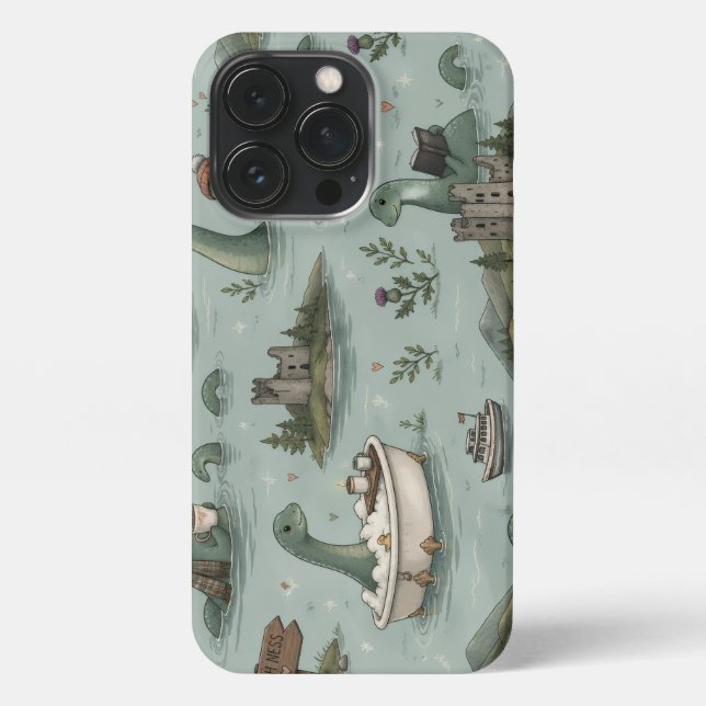 Loch Ness Monster  iPhone Case (Back)