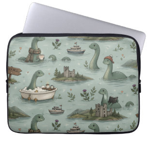 Loch Ness Monster Laptop Sleeve