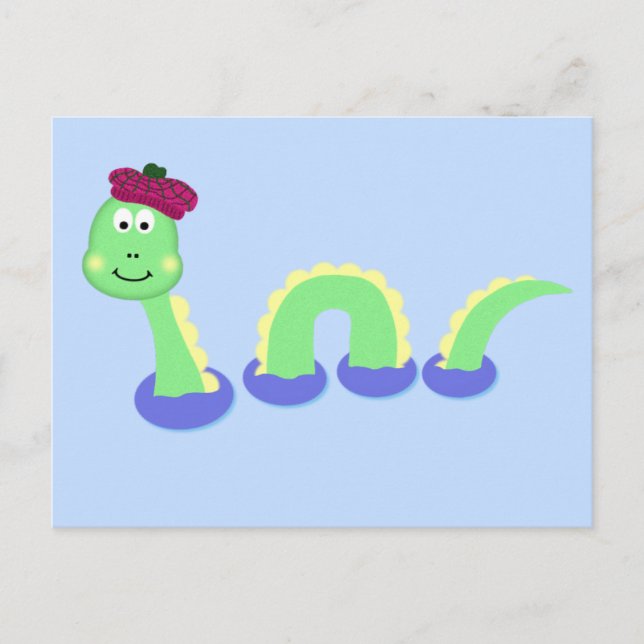 Loch Ness Monster Postcard (Front)