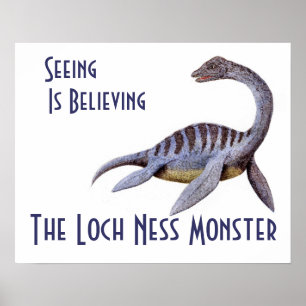 Loch Ness Monster Poster