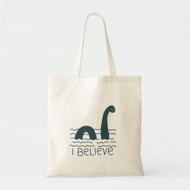 Loch Ness Monster Tote Bag (Front)