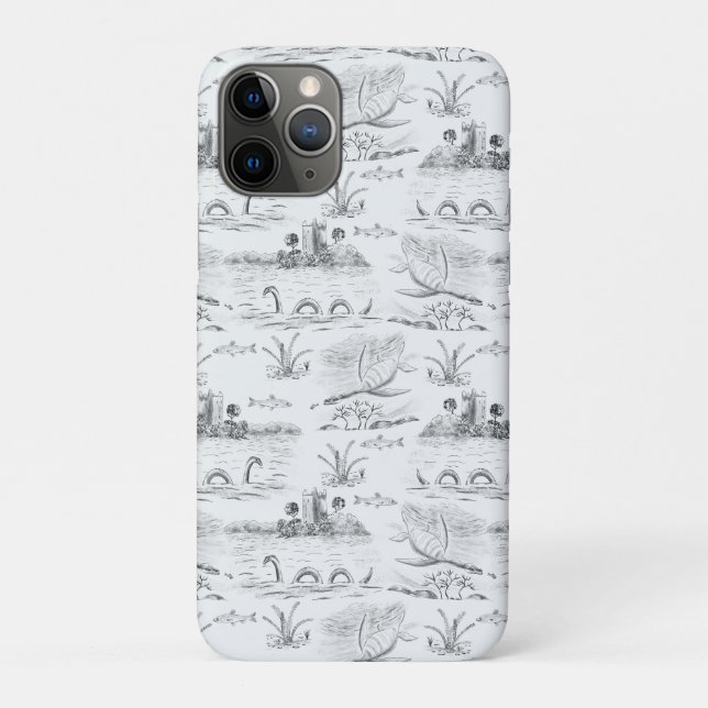 Loch ness toile Case-Mate iPhone case (Back)