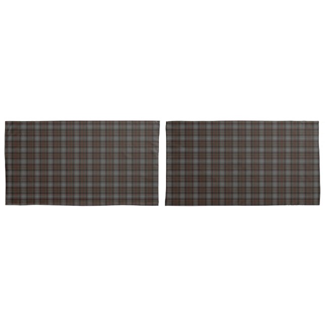 Lochaber Weathered Original Scottish Tartan   Pillowcase (Front-Set)