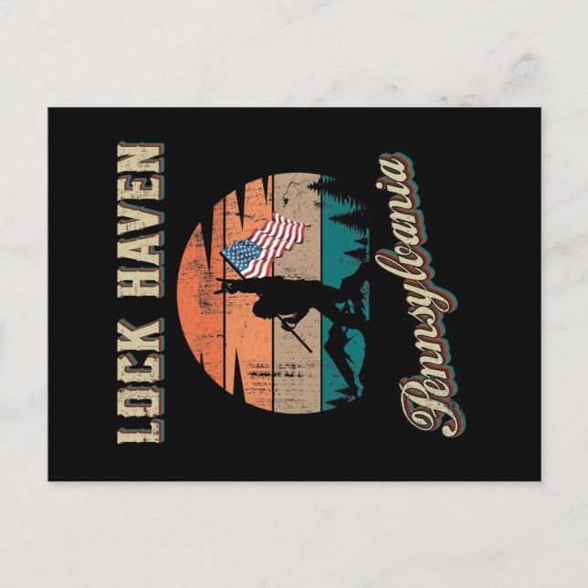Lock Haven Pennsylvania Postcard (Front)