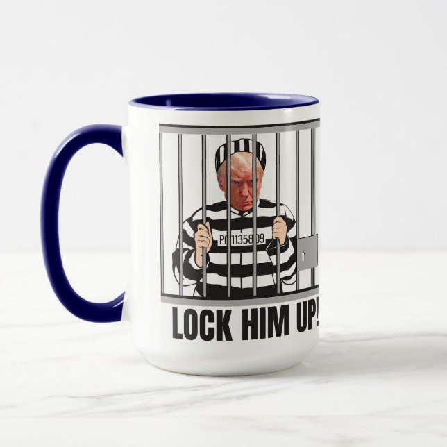 Lock Him Up Mug (Left)