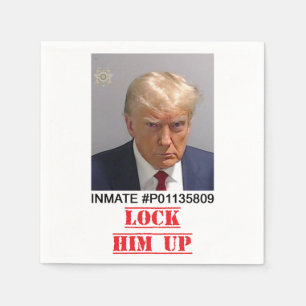Lock Him Up Napkin