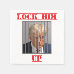 Lock Him Up Napkin