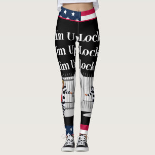 Lock Him Up Trump Leggings