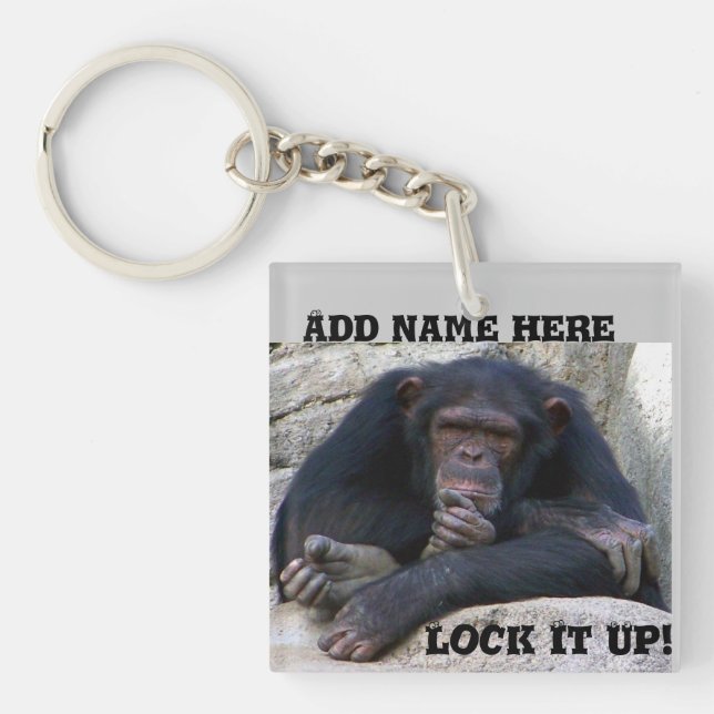 Lock It Up!_ Keychain (Front)