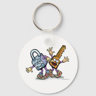 Lock n Key Keychain