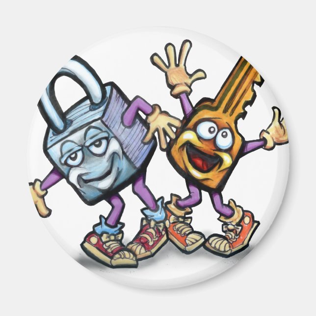 Lock n Key Magnet (Front)