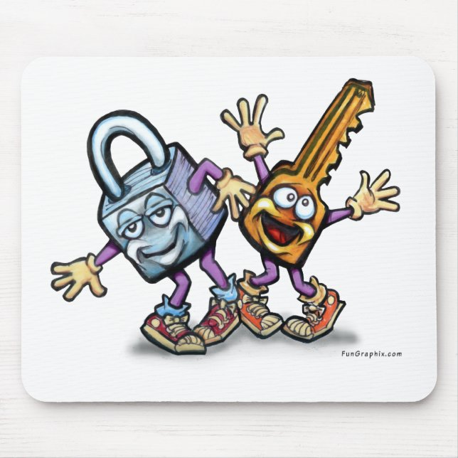 Lock n Key Mouse Pad (Front)