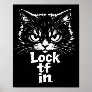 Lock TF in Cat Poster