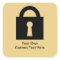 Lock. Top Secret or Confidential Icon.