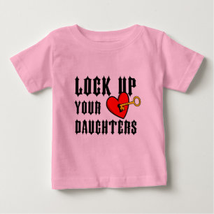 Lock up your daughters Baby tee Baby Tee