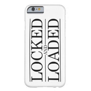 Locked and Loaded Chastity design Barely There iPhone 6 Case