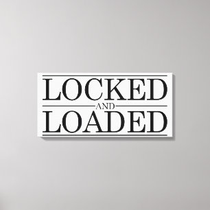 Locked in Chastity Canvas Print