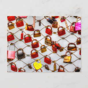 Locked In Love Postcard