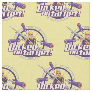 Locked On Target! Fabric