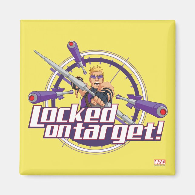 Locked On Target! Magnet (Front)