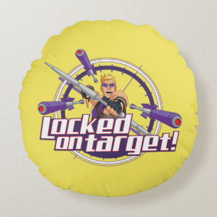 Locked On Target! Round Pillow