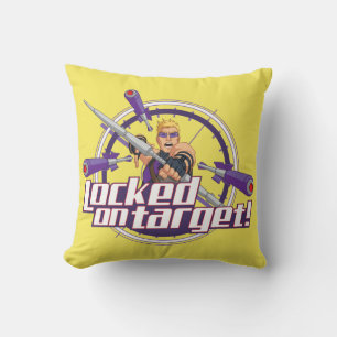 Locked On Target! Throw Pillow