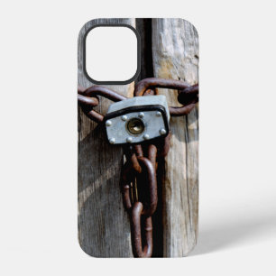 Locked Wooden Doors iPhone 12 Case