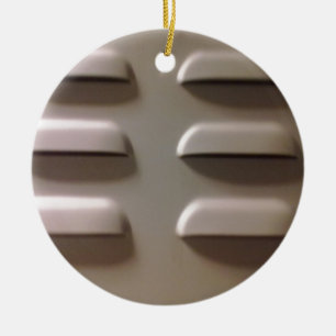 locker door ceramic ornament