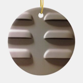 locker door ceramic ornament