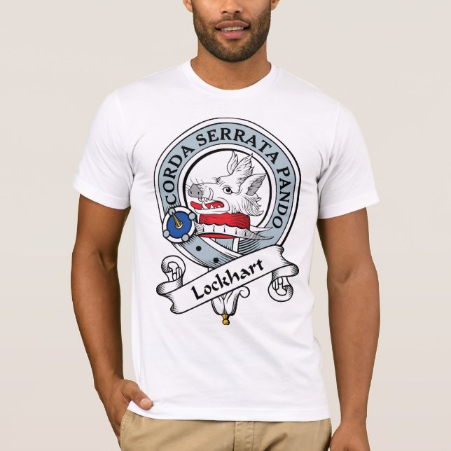 Lockhart Clan Badge T-Shirt (Front)