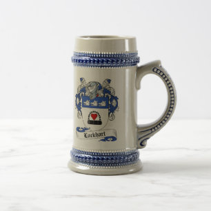 Lockhart Coat of Arms Stein - Family Crest