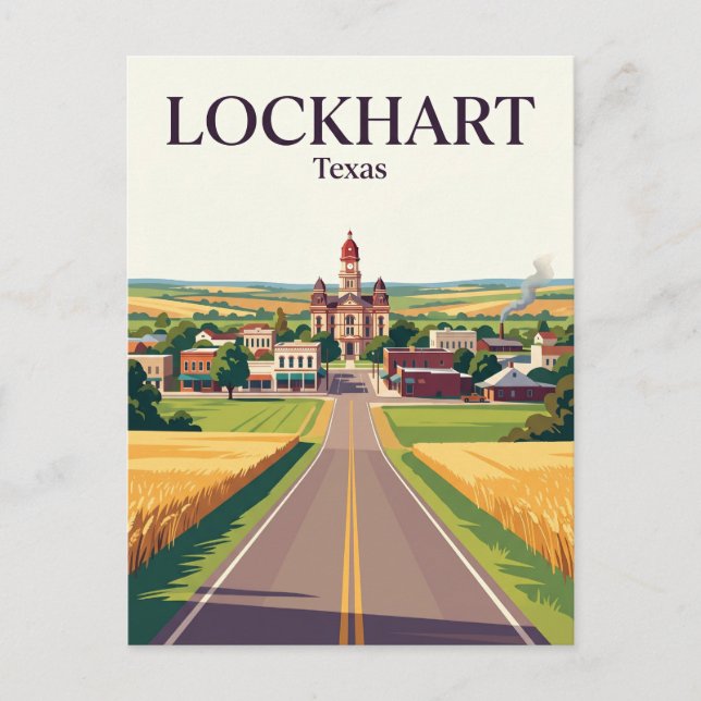 Lockhart USA Postcard (Front)