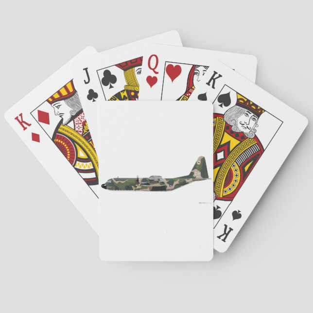 Lockheed C-130 Hercules Vietnam Playing Cards (Back)